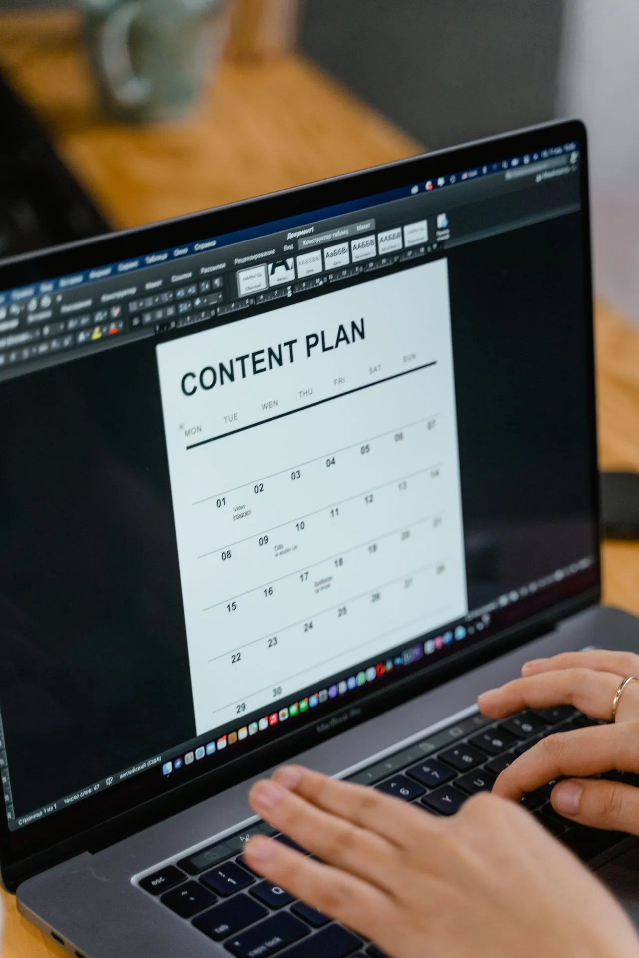 Content strategy planning to support website design, search visibility, and digital marketing services.