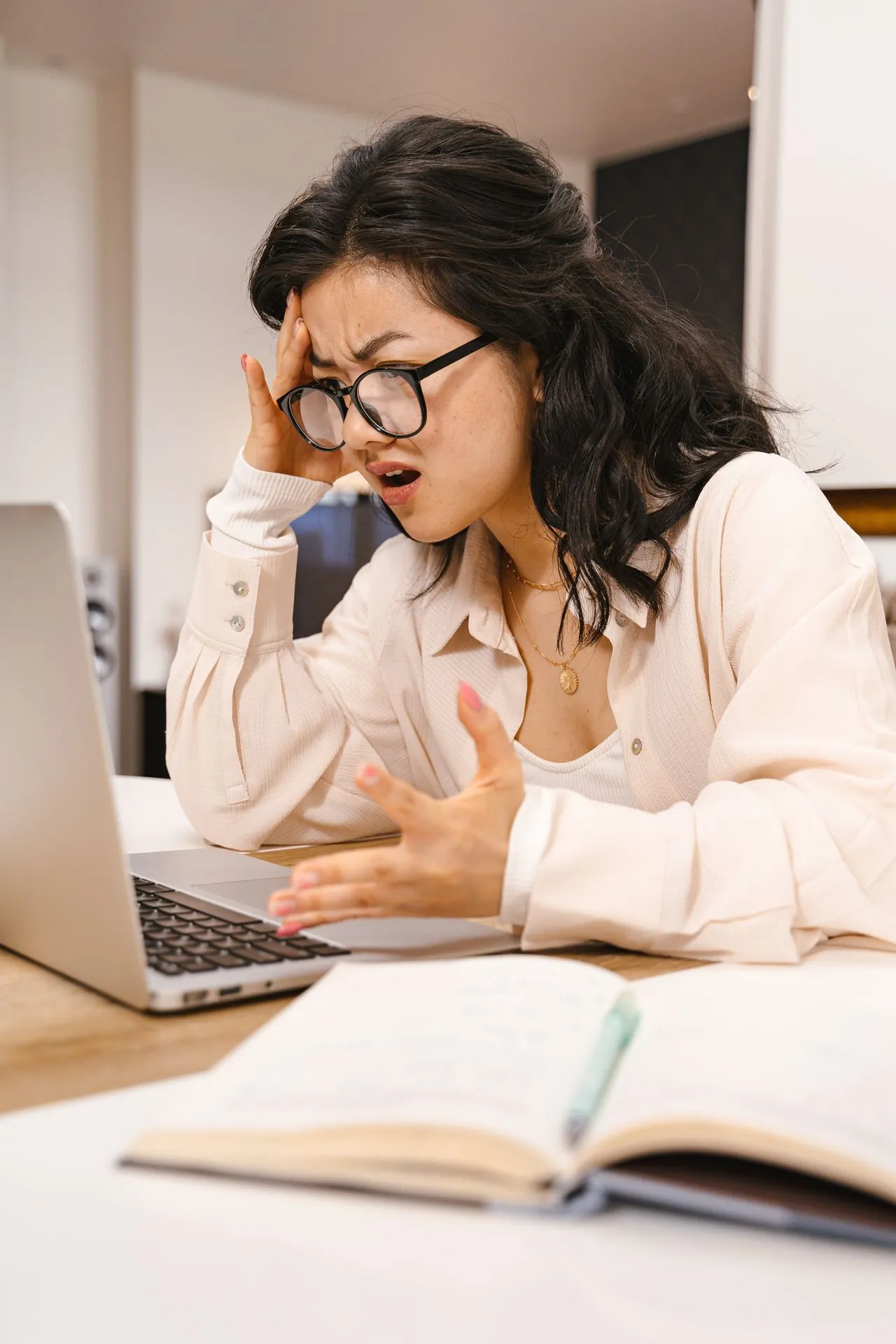Website design agency identifying user experience issues that may reduce website enquiries and conversions.