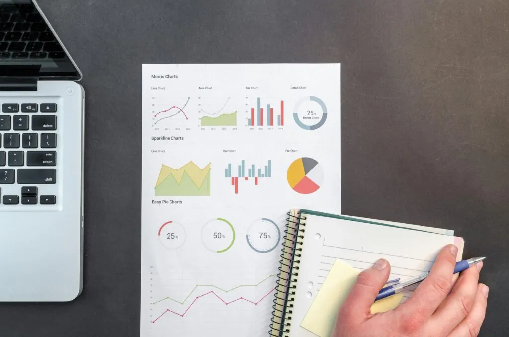 User-friendly analytics tools on laptop recommended by a web development agency